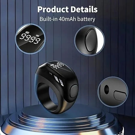 Smart Zikr Ring | خاتم الذكر الذكي – Digital Tasbih Counter