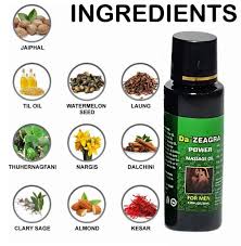 Da Zegra Oil Powerful Men’s Stamina Booster